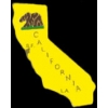 CALIFORNIA PIN CA STATE SHAPE PINS